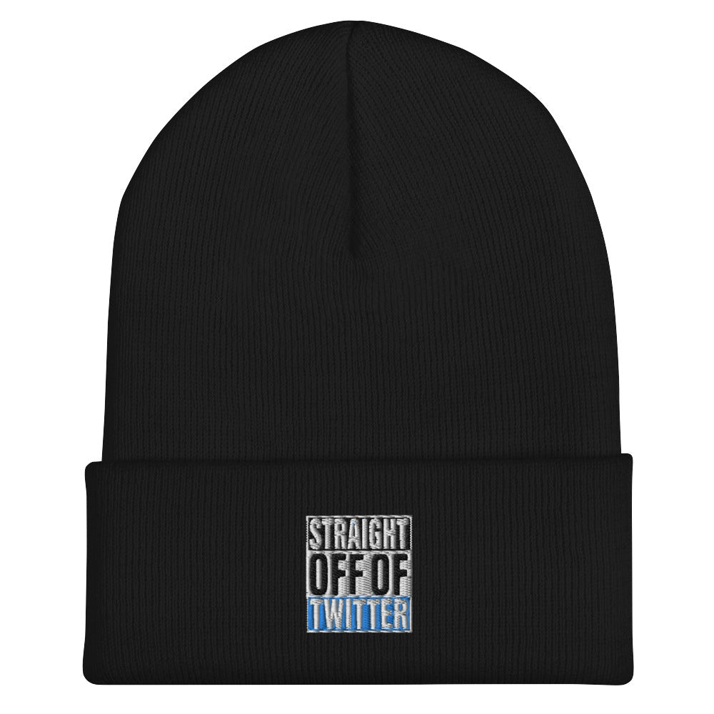 Straight Off Twitter-Cuffed Beanie