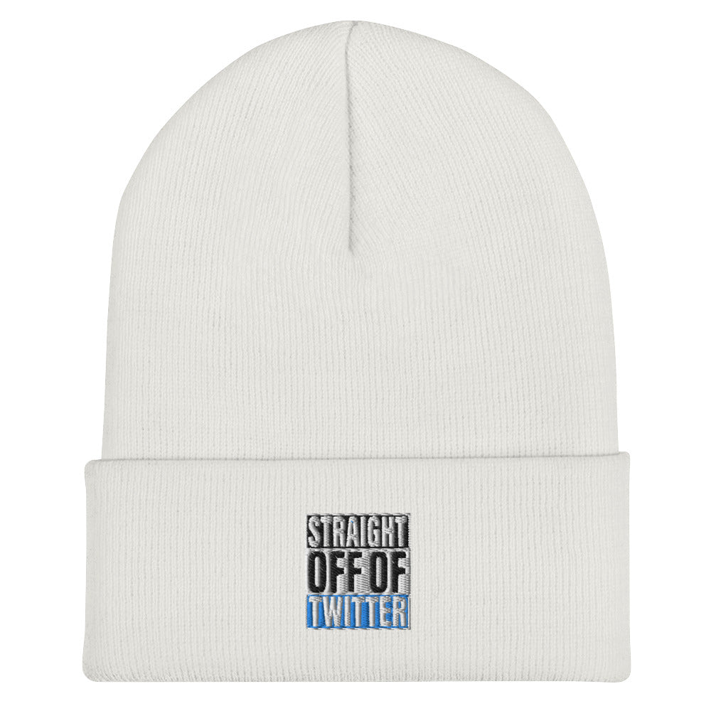 Straight Off Twitter-Cuffed Beanie