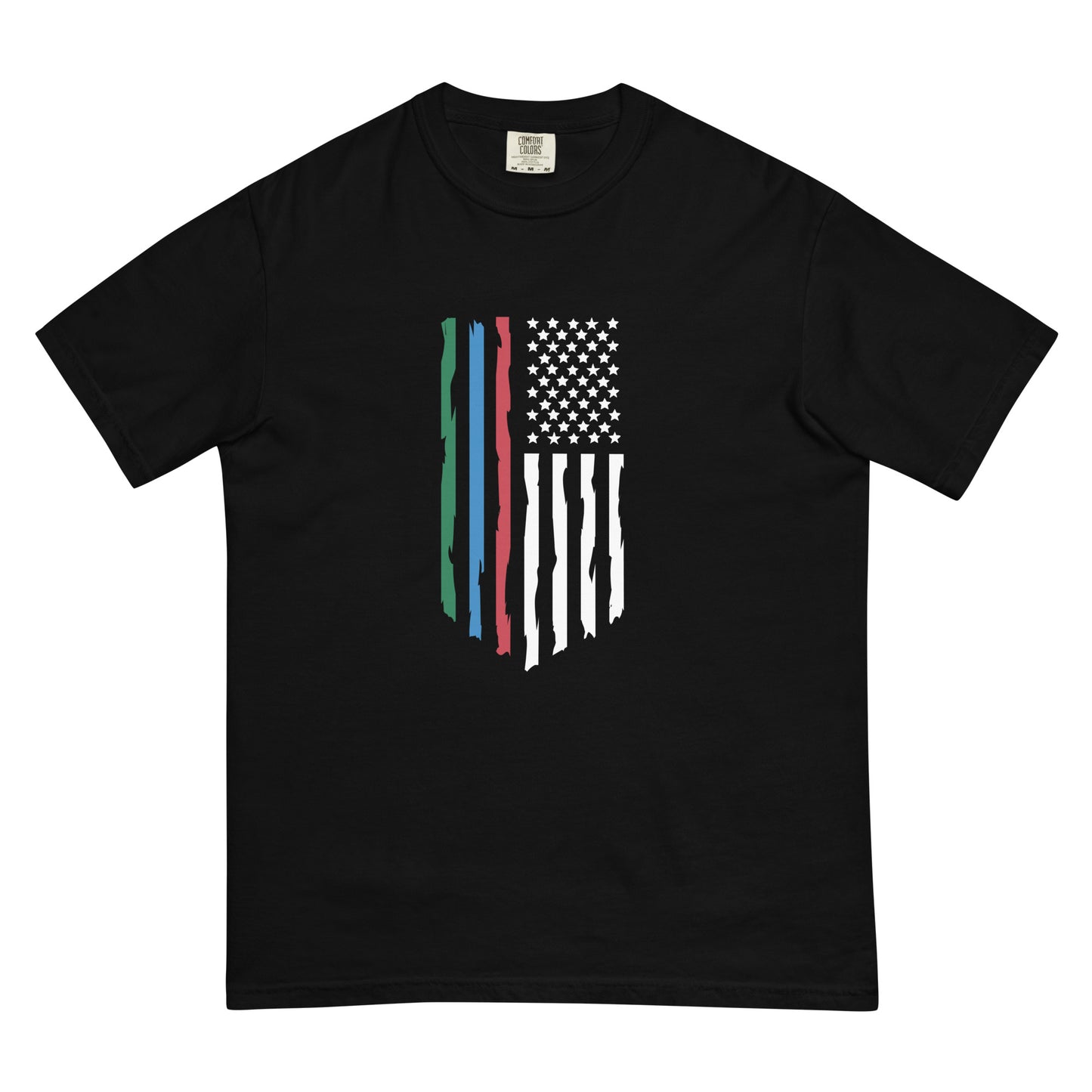 Support Stripes-Men’s garment-dyed heavyweight t-shirt