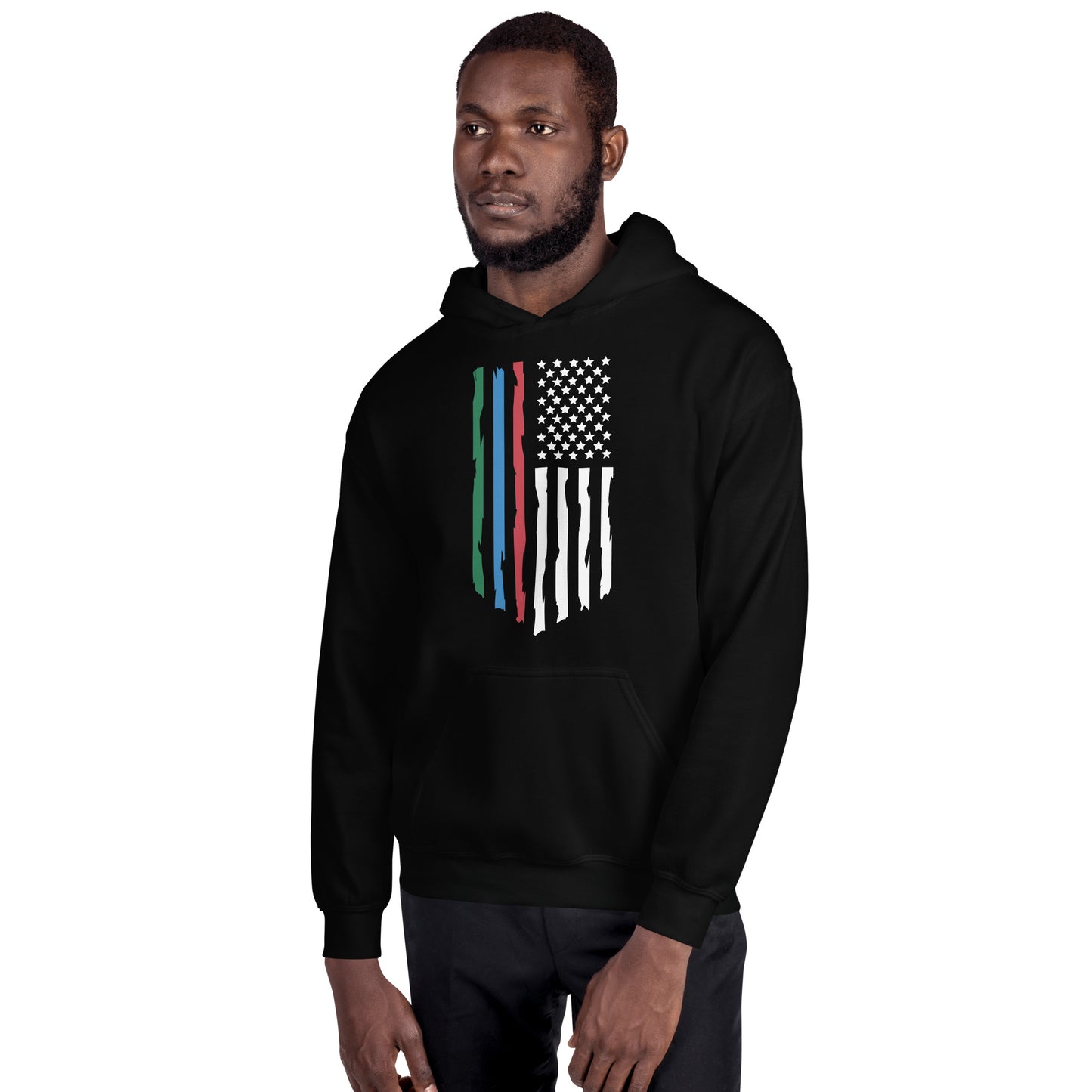 Support Stripes-Unisex Hoodie