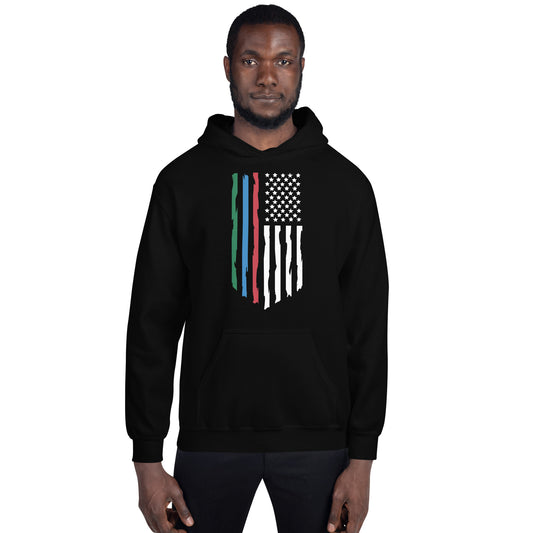 Support Stripes-Unisex Hoodie