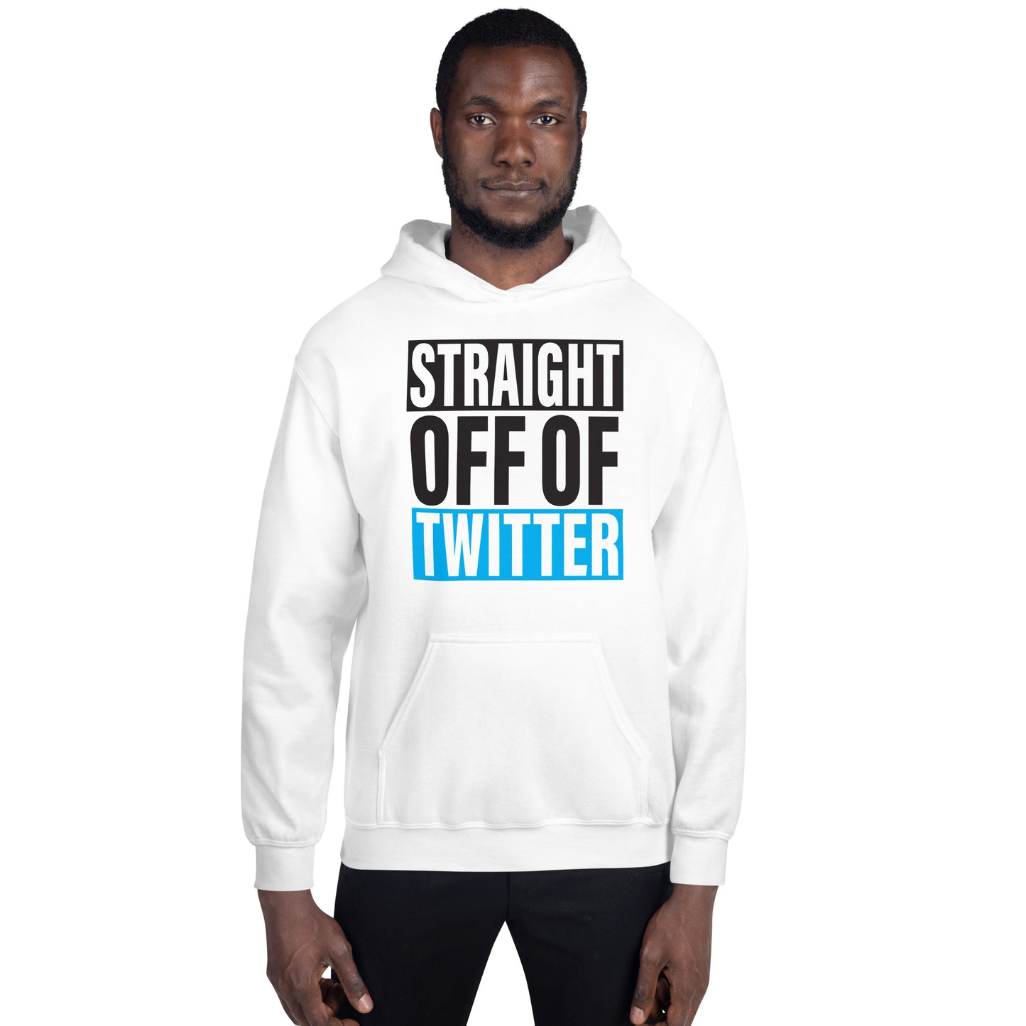 Straight Off Twitter-Unisex Hoodie