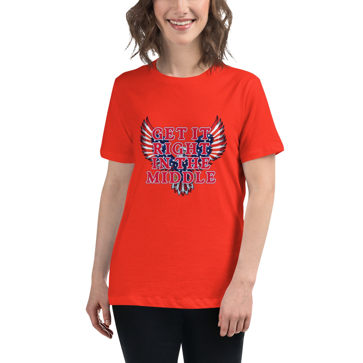 Middle - Women's Relaxed T-Shirt